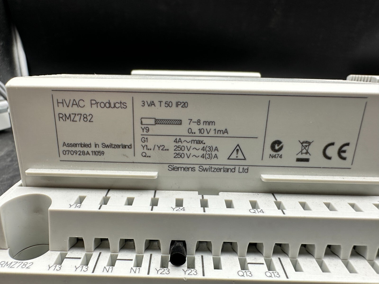 1 Pc x Siemens RMZ782 Controller - KLR Automation