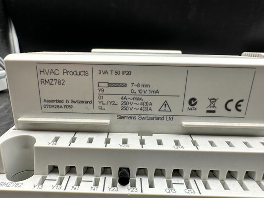 1 Pc x Siemens RMZ782 Controller - KLR Automation