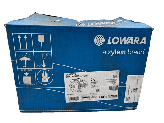 LOWARA CEA70/5/A 220 - 240/380 - 415 50 POMPE CENTRIFUGE - KLR Automation