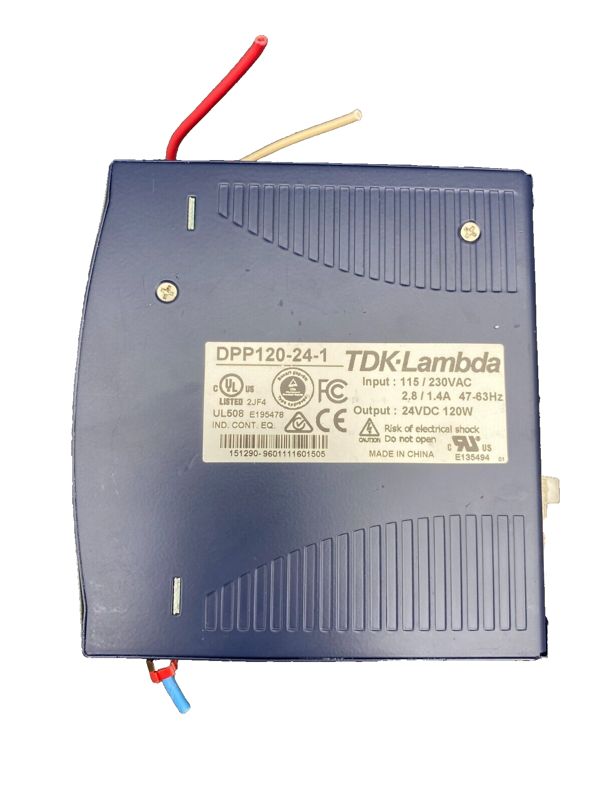 TDK LAMBDA DPP120-24-1 24VDC 5A POWER SUPPLY
