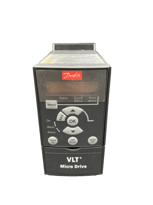 DANFOSS 132F0001 VLT MICRO DRIVE FC - 051PK18S20H3XXCXXXSXXX 0.18kW 0.25HP - KLR Automation
