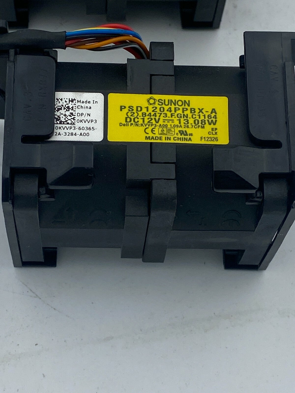 2 x PSD1204PPBX-A 12 V 13.08 W Server Sunon