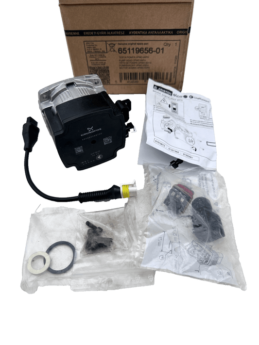 ARISTON 65119656 - 01 TETE DE POMPE GRUNDFOS UPMO 60PH 480080048700 - KLR Automation