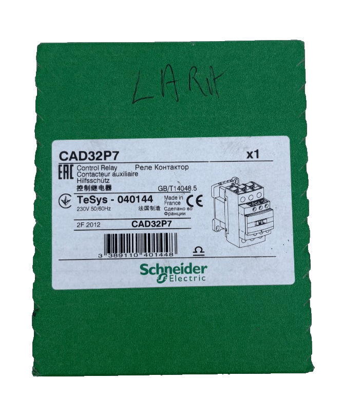 SCHNEIDER ELECTRIC CONTACTEUR AUXILIAIRE CAD32P7 x1 - KLR Automation