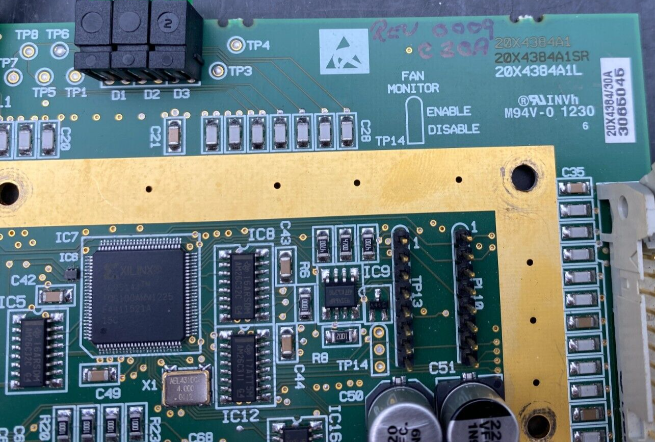 GENERAL ELECTRIC ALSTOM 20X4384A1L 20X4384 /30A PCB FOR MVD377-4502