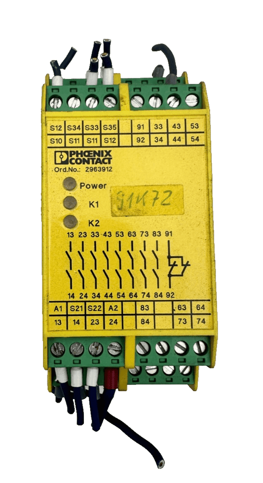 2pc x PHOENIX CONTACT 2963912 PSR - SCP - 24UC/ESAM4/8X1/1X2 - KLR Automation