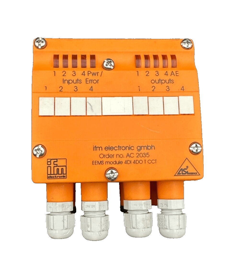 IFM ELECTRONIC AC 2035 EEMS MODULE 4DI 4DO T CCT - KLR Automation
