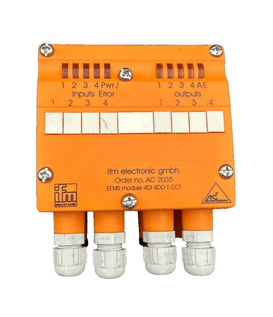 IFM ELECTRONIC AC 2035 EEMS MODULE 4DI 4DO T CCT - KLR Automation