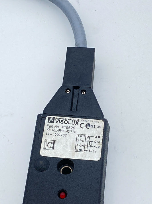 Pepperl+Fuchs 419626 Visolux KSU - LL - IR/33/43/71 Photoelectric Sensor - KLR Automation