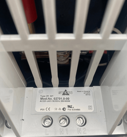 STEGO CR 027 02701.0 - 00 AC220 - 240V 50/60Hz 550/650W VENTILATEUR CHAUFFAGE x1pc - KLR Automation