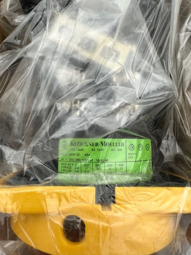 1pc x KLOCKNER MOELLER INTERRUPTEUR PRINCIPAL 00.780.1494/ TYPE PRT T4.3.2146 - KLR Automation