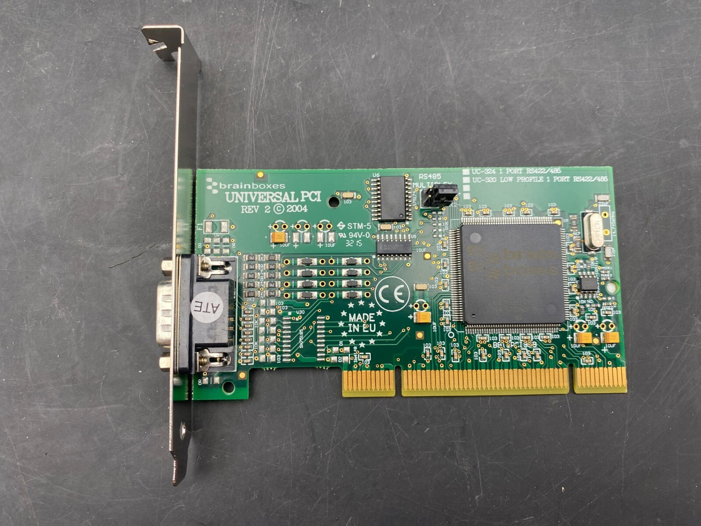 BRAINBOXES UNIVERSAL PCI REV 2 UC-324