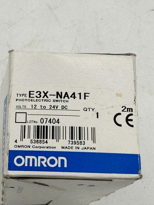 OMRON PHOTOELECTRIC SWITCH TYPE E3X - NA41F 12V TO 24V - KLR Automation