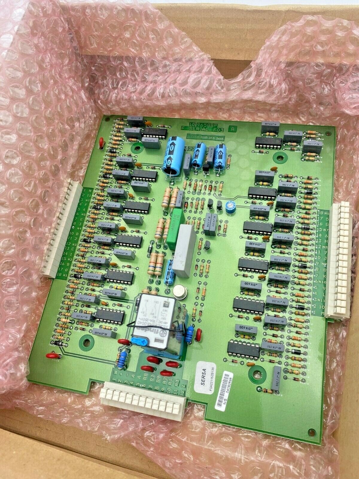 Elevator Lift Card OTIS 9658BP SERSA FOA22115FZB136 - KLR Automation