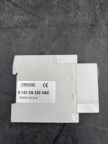 KROHNE S140 EN S140EN 84870806 230V 8A REGULATEUR