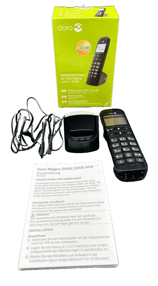 DORO ADDITIONAL HANDSET FOR DORO MAGNA 2000/2005 - KLR Automation