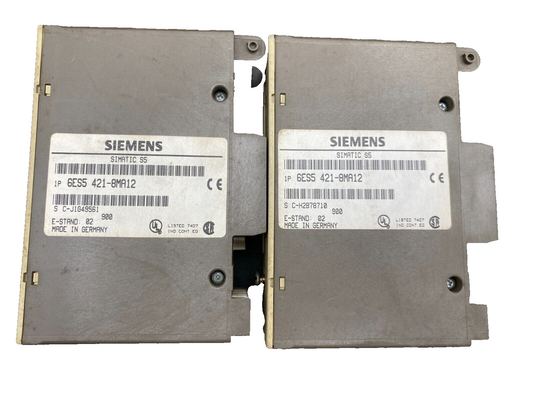 2 pc x SIEMENS SIMATIC S5 6ES5421-8MA12