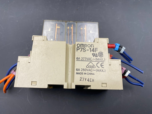 LOT OF 2 RELAY OMRON G7S - 4A2B DC24V KBS2 + RELAY P7S - 14 + MY4IN1 + PYF14 - ESS - KLR Automation