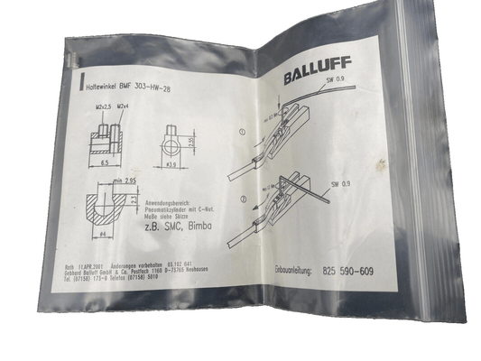 BALLUFF 0835 CN BMF 303 - HW - 28 CAPTEUR INDUCTIF x10pc - KLR Automation