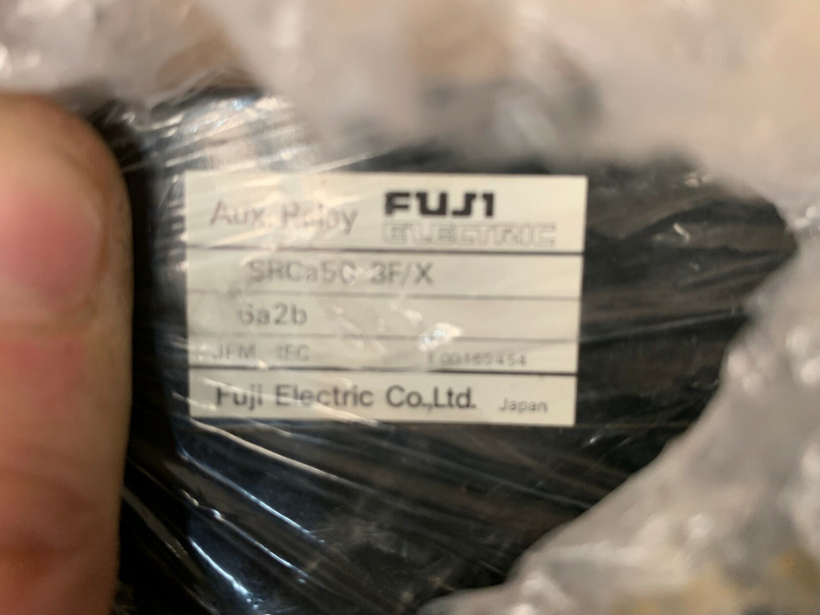 SRCa50-3F/X SRCa503F/X 110V 1PC New Fuji Electric Auxilary Relay 
