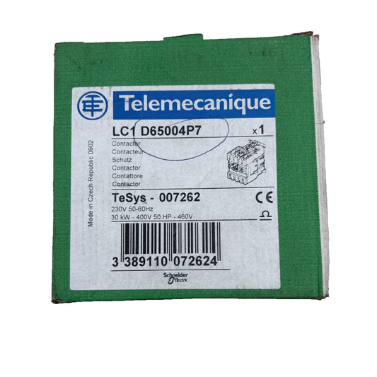TELEMECANIQUE CONTACTEUR LC1 D65004P7 x1