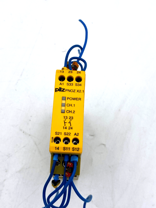 PILZ safety relay PNOZ X2.1 774306 24V - KLR Automation
