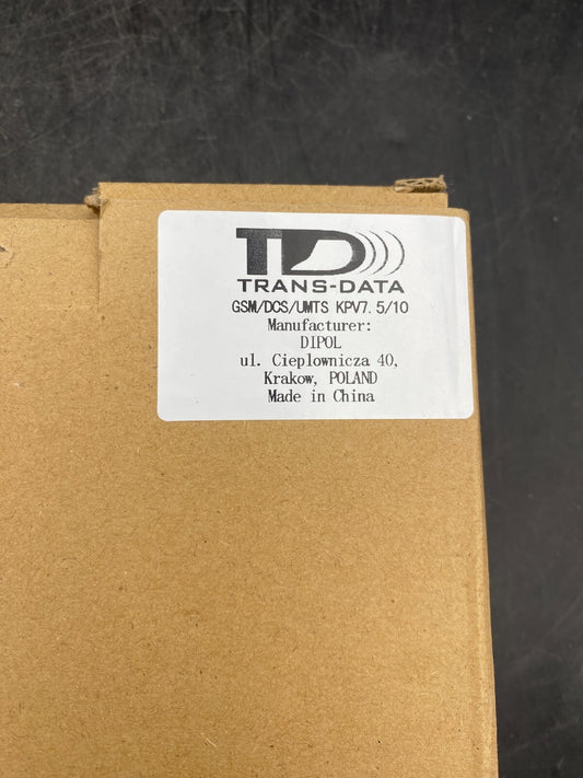 1pc x TRANSDATA GSM/DCS/UMTS KPV7.5/10 - KLR Automation