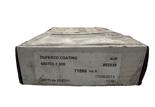 DUFERCO COATING CG657 FMV BALAIS CHARBON 480703 - 1 000 CG657 FMV x1pc - KLR Automation