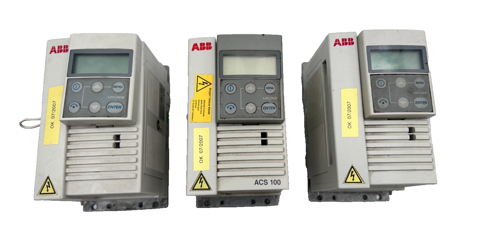 ABB ACS101-K75-1 FREQUENCY CONVERTER + ACS100-PAN x1pc