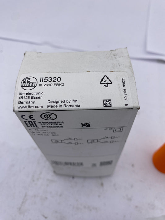 1pc x IFM ELECTRONIC II5320 IE2010 - FRKG INDUCTIVE SENSORS - KLR Automation