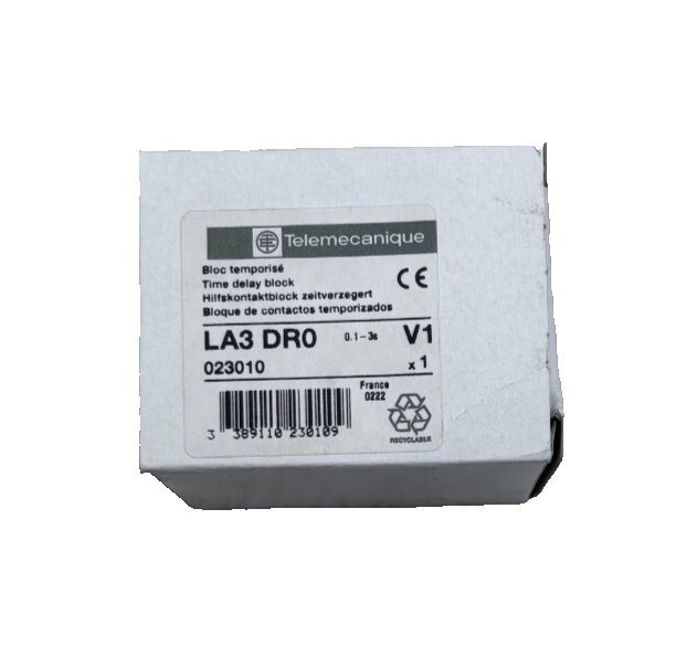 TELEMECANIQUE BLOC TEMPORISE LA3 DRO  x1