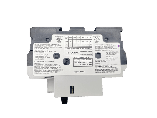 GENERAL ELECTRIC GPS1BSAM MOTOR STARTER x3pc - KLR Automation