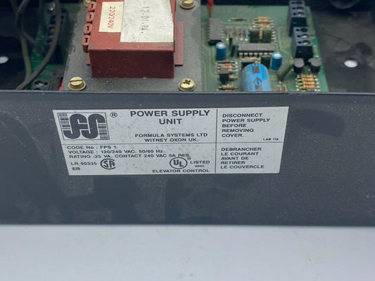 Elevator Lift Card FPS10 PSU POWER Suoply unit FPS-1
