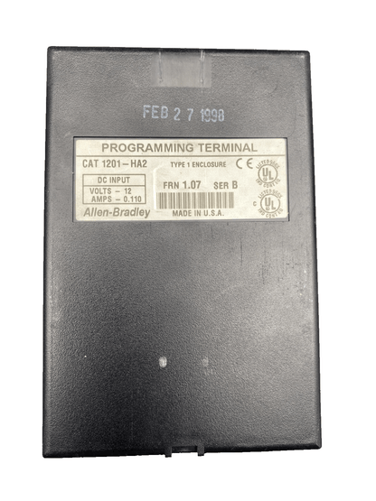 ALLEN - BRADLEY 1201 - HA2 PROGRAMMING TERMINAL FRN 1.07 SERIE B - KLR Automation