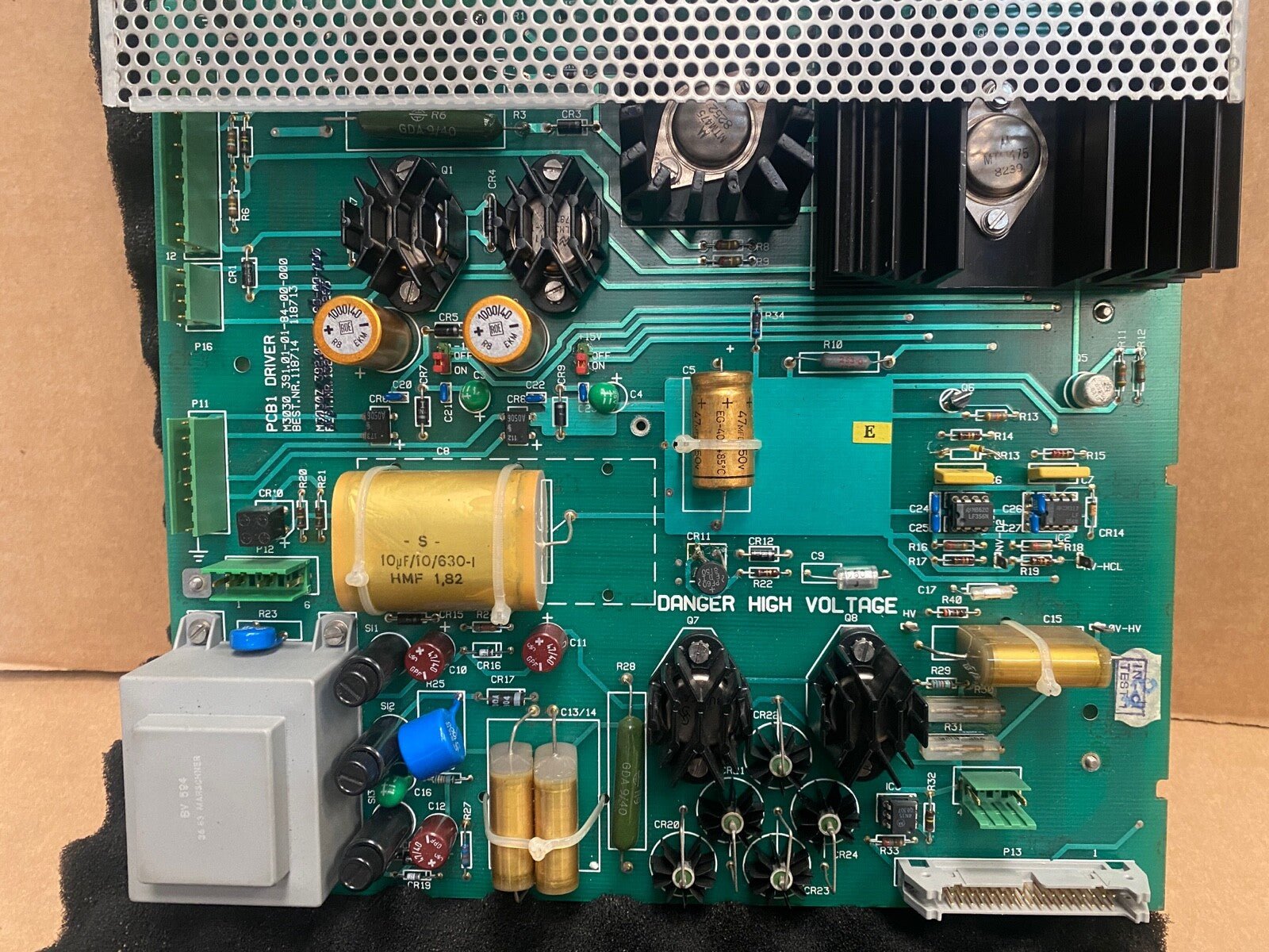 PCB 1 DRIVER BOARD B011 - 8714 M3030 391.01 - 01 - 84 - 00 - 000. 118714 118713 PCB1 - KLR Automation