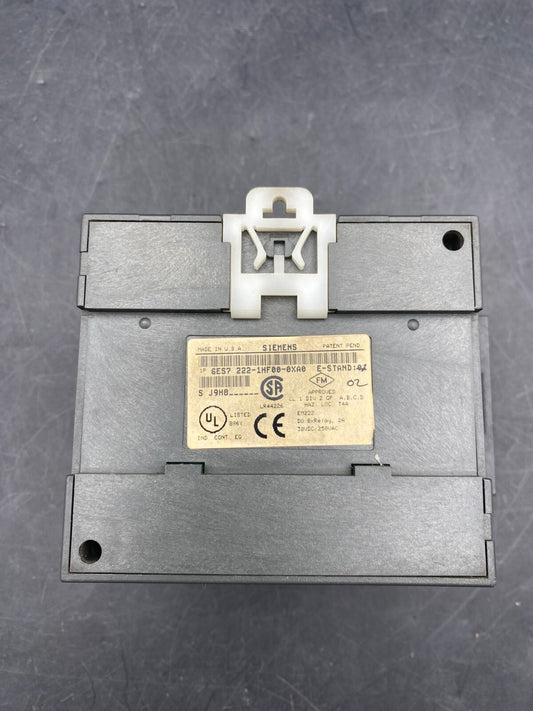 SIEMENS EM222 1P 6ES7 222-1HF00-0XA0 E-S 02 DIGITAL OUTPUT MODULE