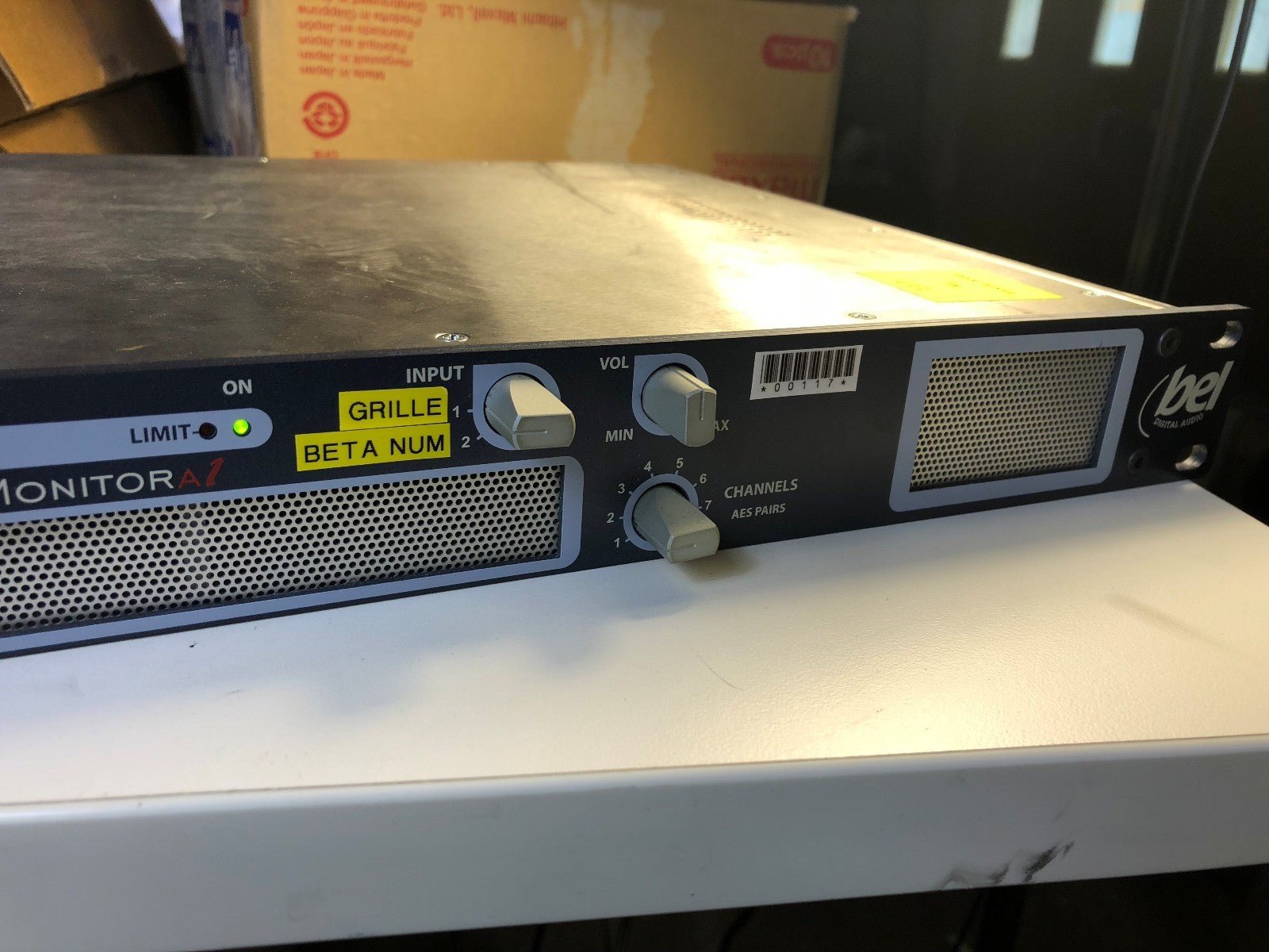 BEL BM - A1 - 2SHD Monitor A1 SERIES 2 - SHD MKII - 1U 2 Channel Audio SDI/HD/3G - KLR Automation
