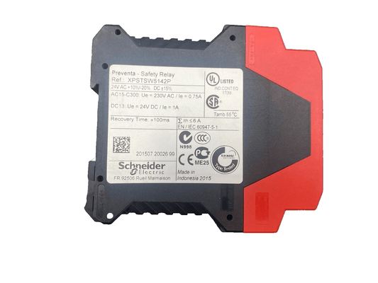 SCHNEIDER ELECTRIC XPS - TSW PREVENTA XPSTSW5142P SAFETY RELAY x1pc - KLR Automation