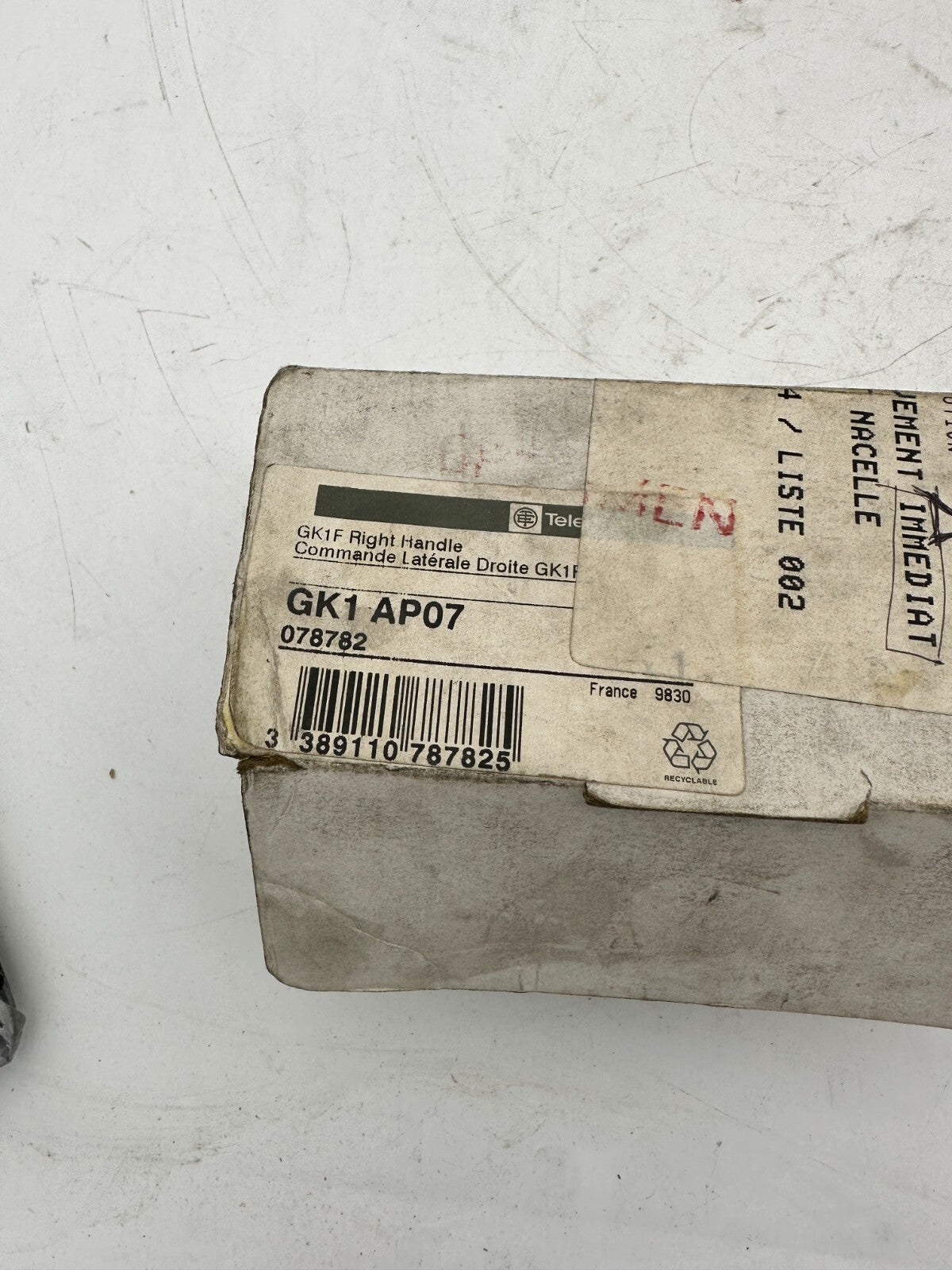 TELEMECANIQUE GK1 AP07 078782 COMMANDE ROTATIVE