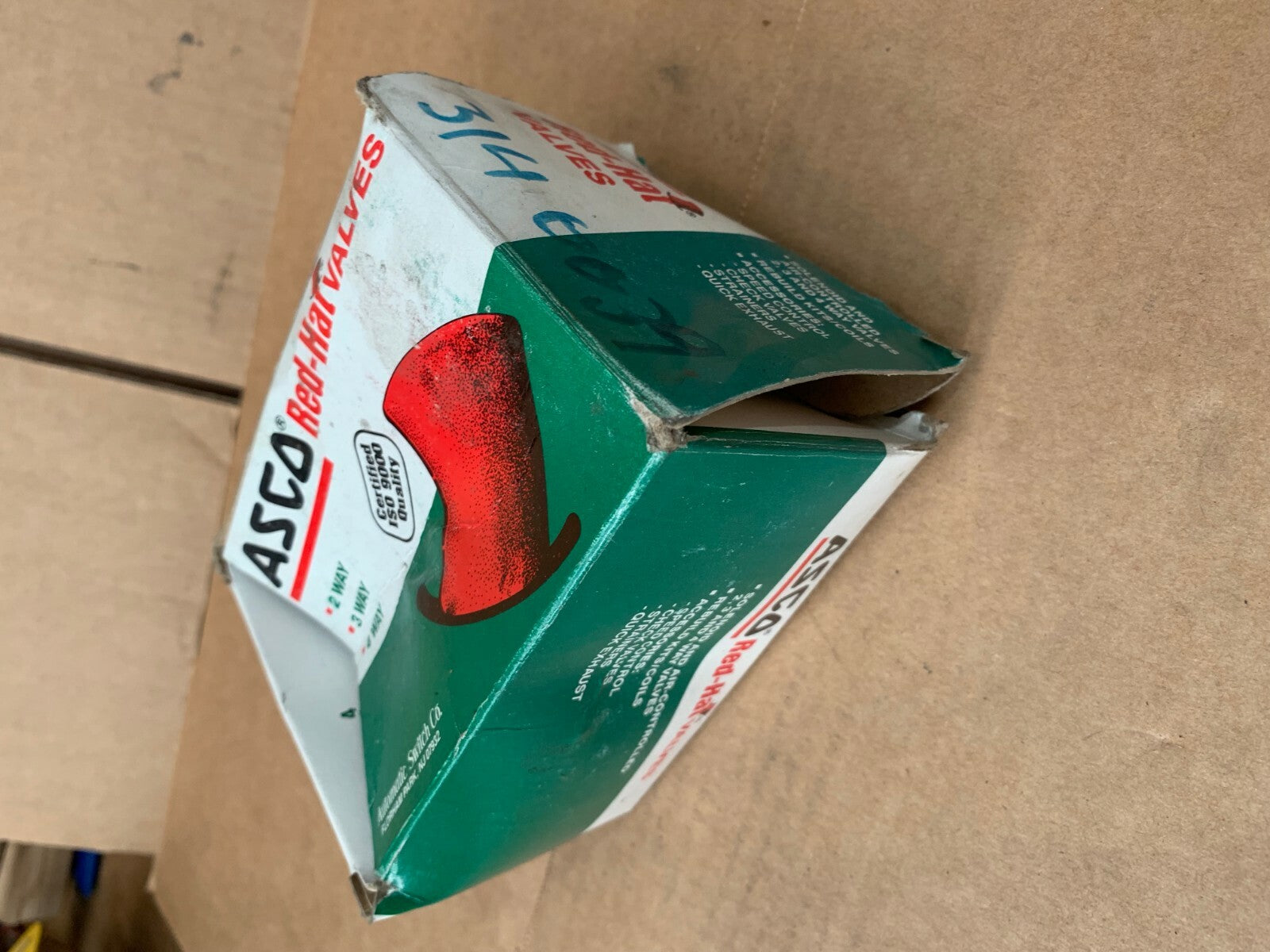 ASCO 8320G184 RED-HAT II 24V-DC 1/4 IN NPT SOLENOID VALVE 302142