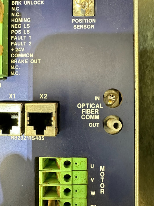 PRIMA ELECTRONICS LASER VFD3EPA11180010 VFD500  optical fiber  out see photo