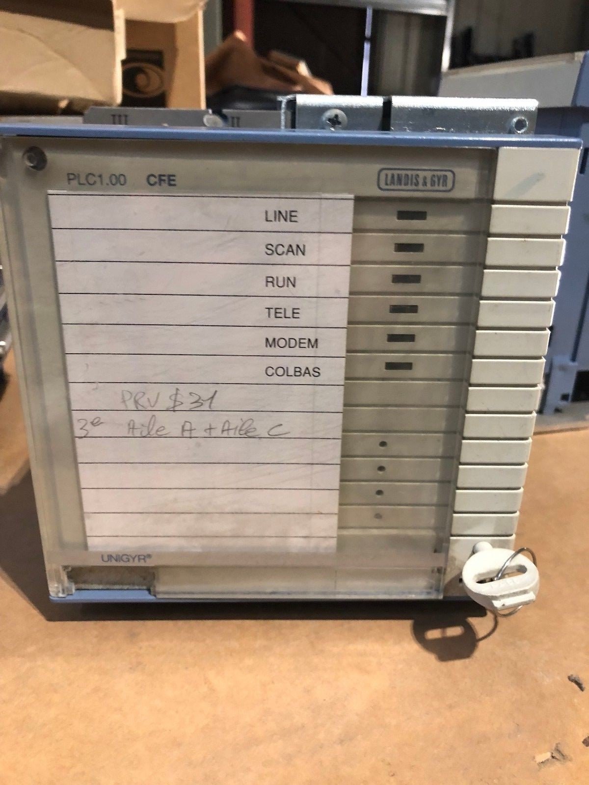 Siemens Landis & Gyr unigyr PLC1.00 CFE PRV - V6.00 - KLR Automation