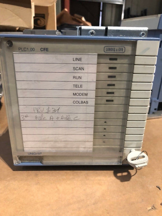 Siemens Landis & Gyr unigyr PLC1.00 CFE PRV - V6.00 - KLR Automation