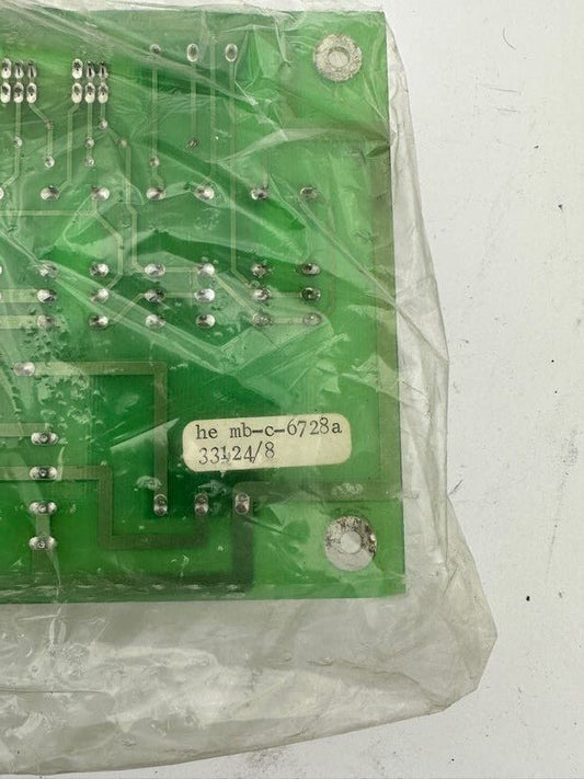 1pc x CIRCUIT BOARD HE MB - C - 6728A 33124/8 REF 7114 - KLR Automation