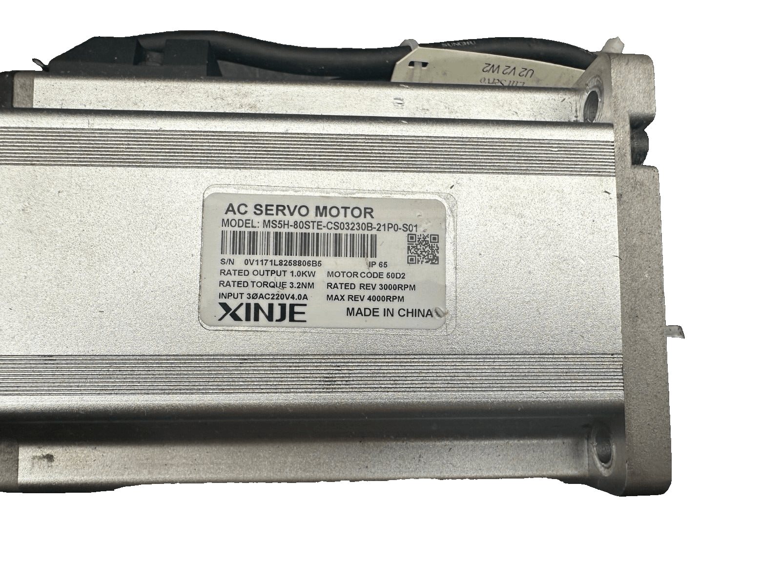 XINJE MS5S - 80STE - CS03230B - 21P0 - S01 AC SERVO MOTOR - KLR Automation