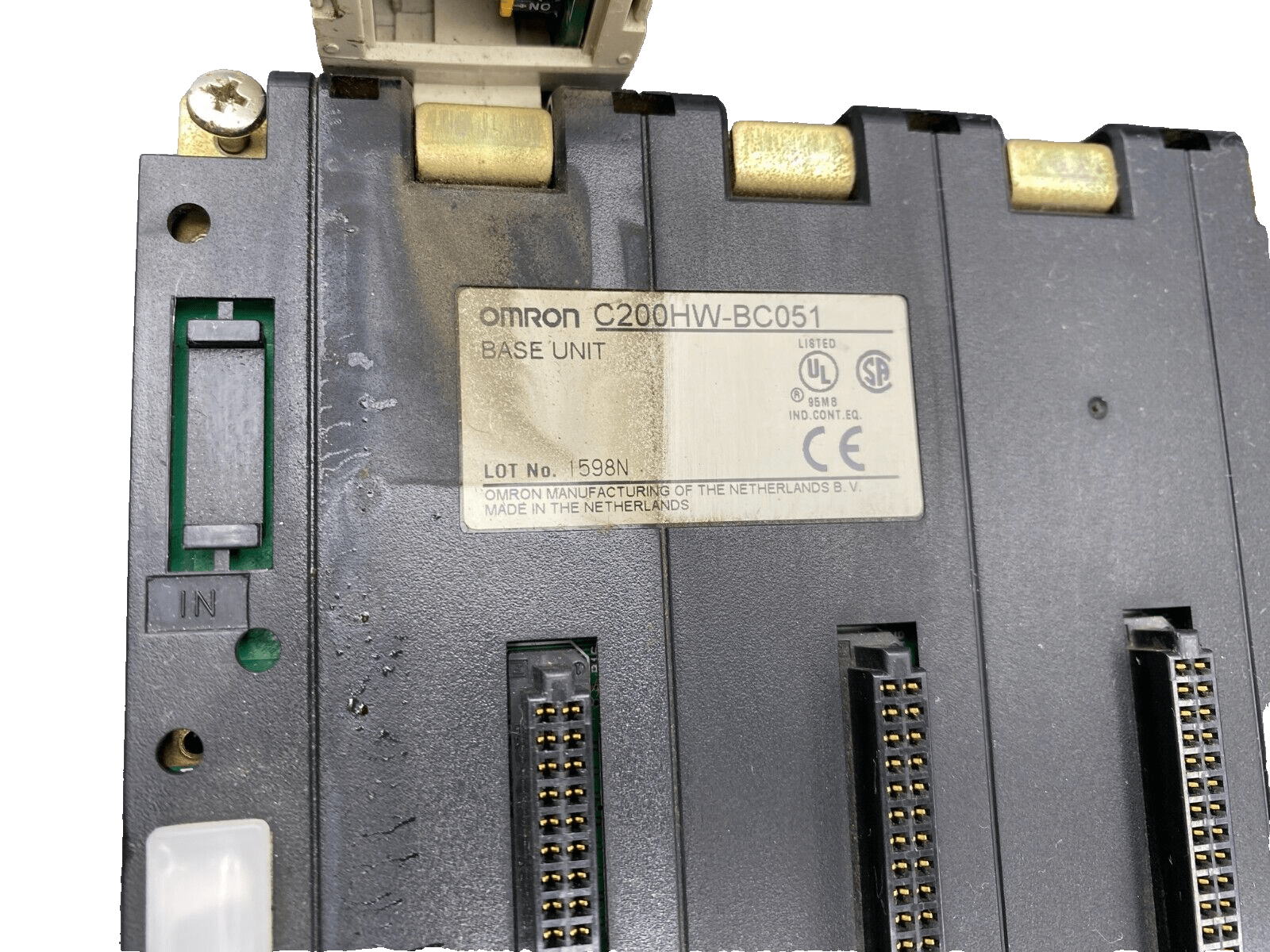 OMRON C200HW - DRM21 - V1 + C200HG - CPU43 - E + PA204S + C200HW - BC051 - KLR Automation