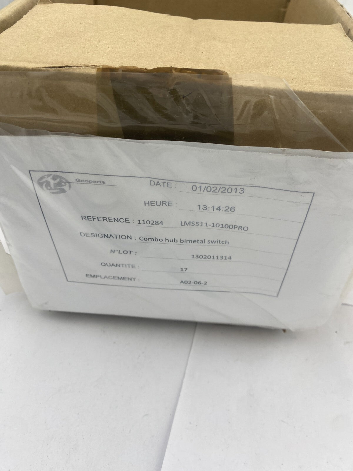 10pc x VITRONIC 110284 COMBO HUB BIMETAL SWITCH FOR LMS511-10100PRO