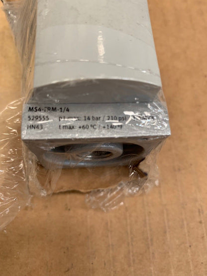 2x  FESTO 529555 MS4-FRM-1/4     + 2x   MS4-FRM-1/4 529555