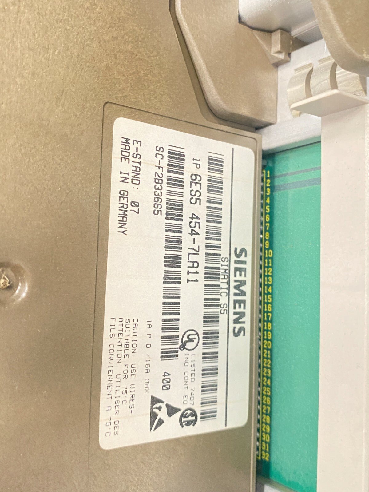Siemens1pc x 6ES5 454 - 7LA11 Simatic S5 Digital Output + 5 pc x 6ES5 454 - 7LA12 - KLR Automation