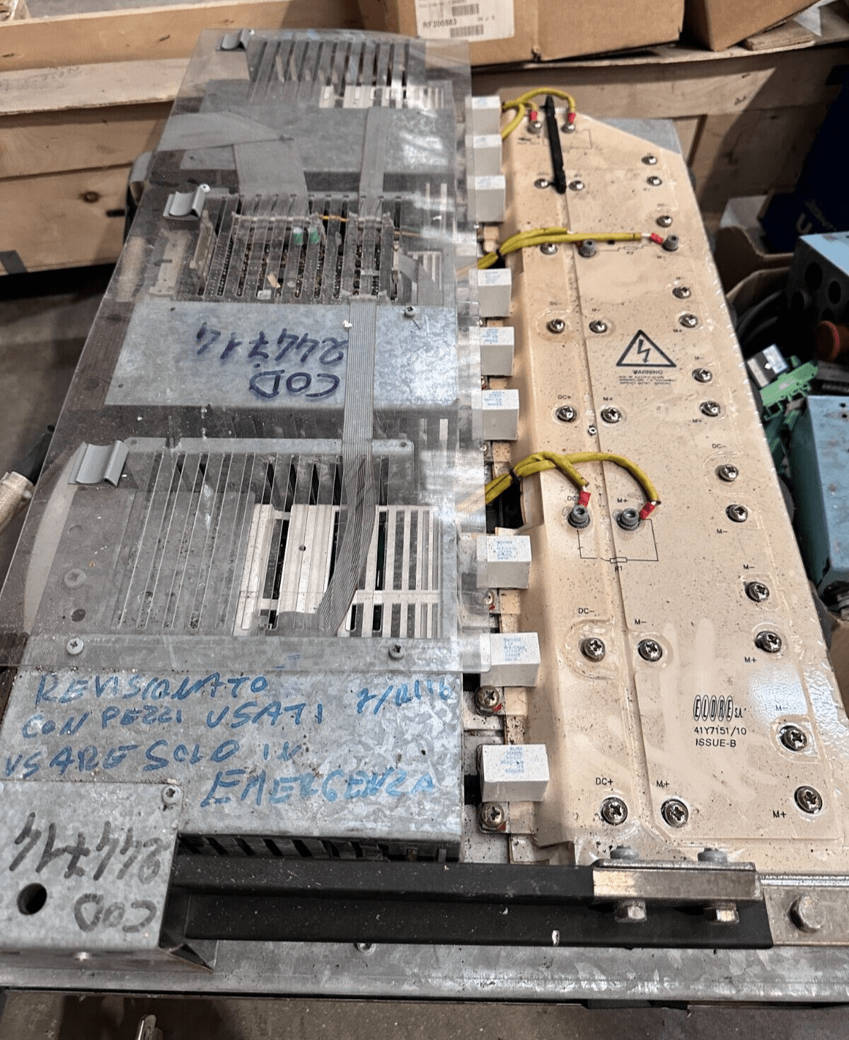 GE ALSTOM ALSPA MVD300 - 4601 ELDRE 41Y7151/10 ISSUE - B VARIATEUR DE VITESSE MV3000 - KLR Automation